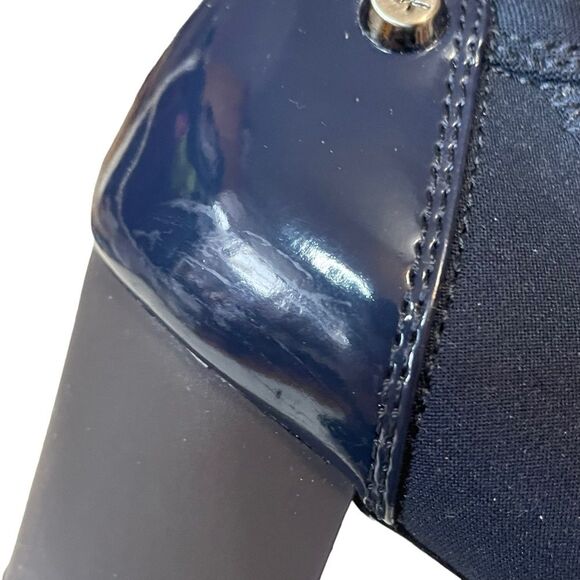 Anne Klein AK Sport Classy Navy Gazella Block Heel Pump, size 6.5 - Picture 10 of 10